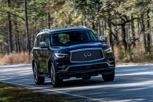 Обзор премиального внедорожника Infiniti QX80