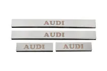 Audi A4 B5 1994–2001 гг. Накладки на Пороги (4 шт, Carmos) фото 1