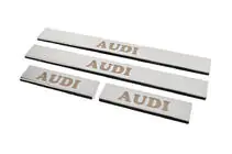 Audi A4 B5 1994–2001 гг. Накладки на Пороги (4 шт, Carmos) фото 2