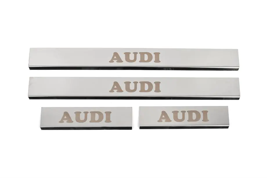 Audi A4 B5 1994–2001 гг. Накладки на Пороги (4 шт, Carmos) Image