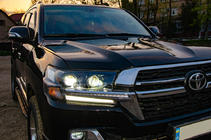 Toyota Land Cruiser 200 2007-2021 гг. Передние Фары 2016+ (Executive) фото 8