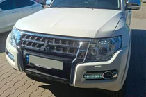 Mitsubishi Pajero Wagon IV 2006-2021 гг. Комплект Рестайлинга (Передний Бампер) фото 13