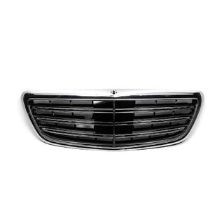 Радиаторная решетка AMG Mercedes S-сlass W222 2013-2022 гг. фото 4