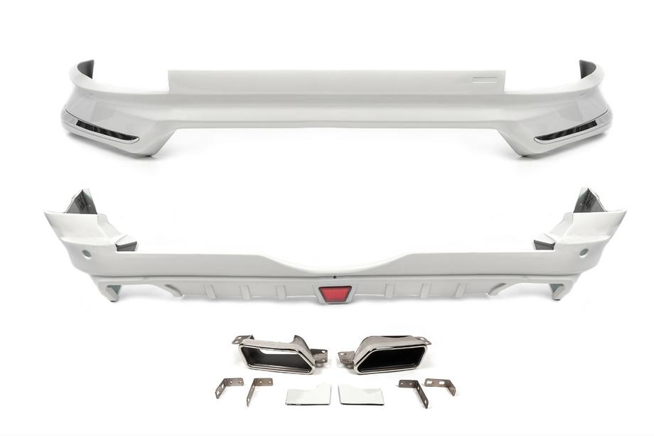 Mitsubishi Pajero Wagon IV 2006-2021 гг. Комплект обвеса (под покраску) Image