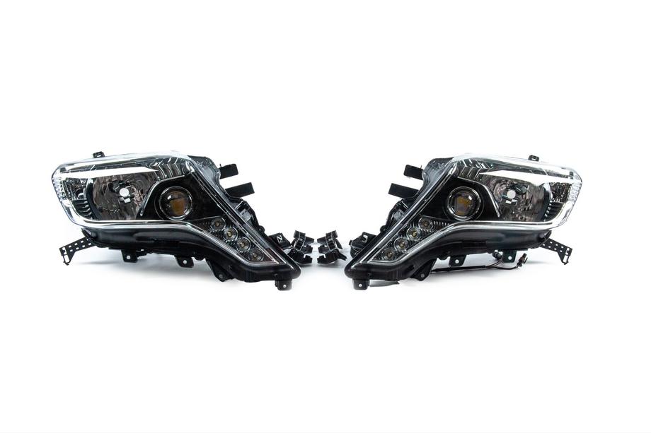 Toyota Land Cruiser Prado 150 2009-2023 гг. Передние фары LED (2013-2017, 2 шт) Фото 10