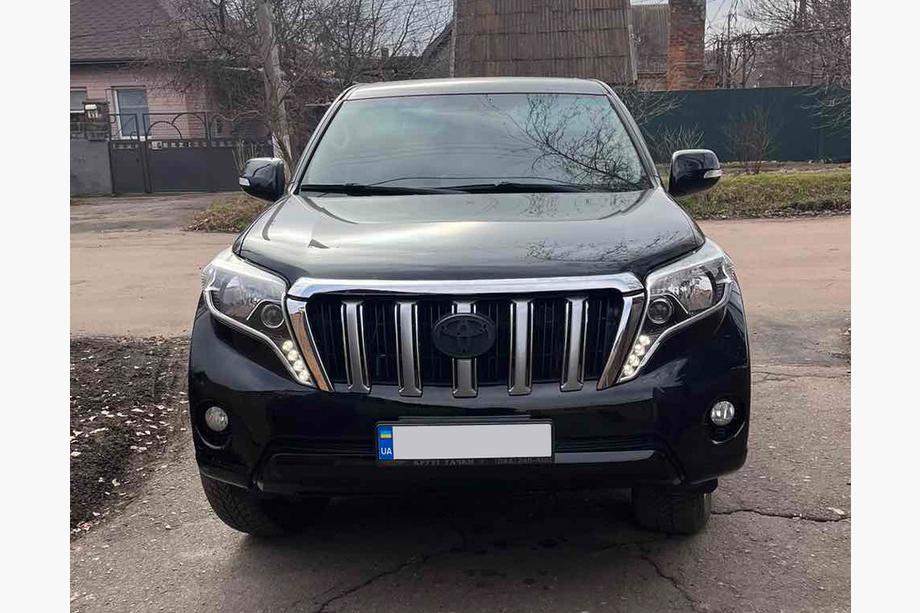 Toyota Land Cruiser Prado 150 2009-2023 гг. Решетка радиатора 2013-2017 (Стандарт) Image