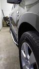 Hyundai Santa Fe 2 2006-2012 гг. Боковые Подножки Fullmond (2 шт, алюминий) фото 5