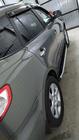 Hyundai Santa Fe 2 2006-2012 гг. Боковые Подножки Fullmond (2 шт, алюминий) фото 7