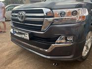 Toyota Land Cruiser 200 2007-2021 гг. Решетка радиатора 2016-2021 (дизайн 2019) Без камеры фото 7
