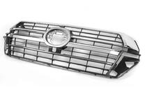 Toyota Land Cruiser 200 2007-2021 гг. Решетка радиатора 2016-2021 (дизайн 2019) Без камеры фото 1