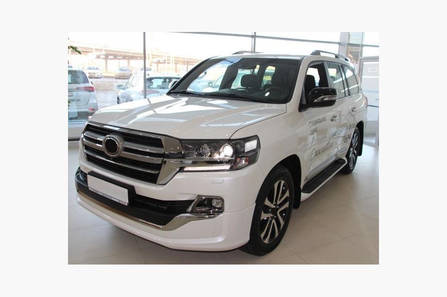 Toyota Land Cruiser 200 2007-2021 гг. Решетка радиатора 2016-2021 (дизайн 2019) Фото 5