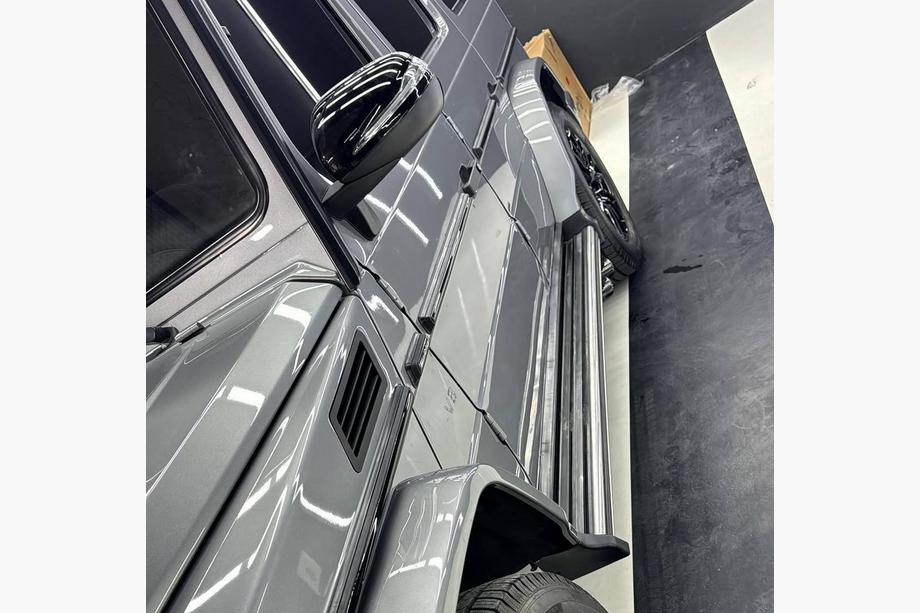Mercedes G class W463 1990-2018 гг. Черные дверные молдинги в сборе (дизайн 2019) Фото 3