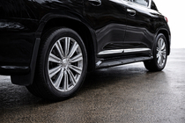 Lexus LX570/450d 2008-2022 гг. Молдинги на двери (Дизайн 2016+) фото 4