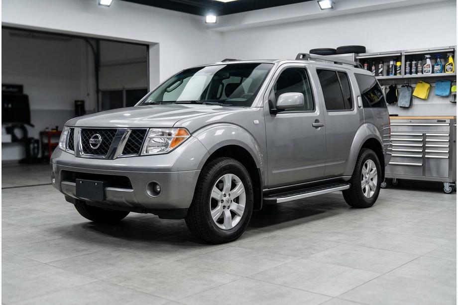 Nissan Pathfinder R51 2005-2014 гг. Боковые Подножки Fullmond (2 шт, алюминий) Фото 1