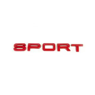 Надпись Sport (красная) Range Rover Sport 2005-2013 гг. фото 2