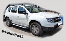 Renault Duster 2008–2017 гг. Боковые пороги Allmond Grey (2 шт., алюминий) фото 5