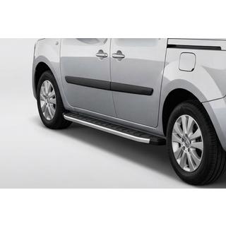 Боковые пороги Fullmond (2 шт., алюминий) Renault Kangoo 2008–2020 гг. фото 1