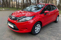 Ford Fiesta 2008-2017 гг. Дефлектор капота 2008-2013 (EuroCap) фото 3