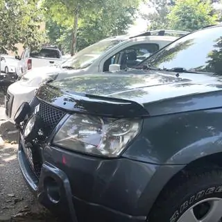 Дефлектор капота (EuroCap) Suzuki Grand Vitara 2005-2017 гг. фото 4