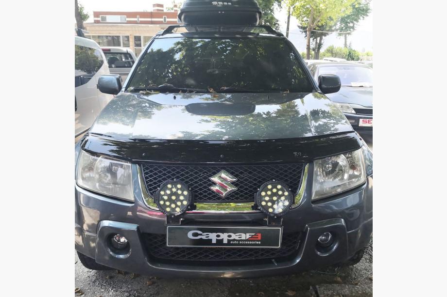 Suzuki Grand Vitara 2005-2017 гг. Дефлектор капота (EuroCap) Image