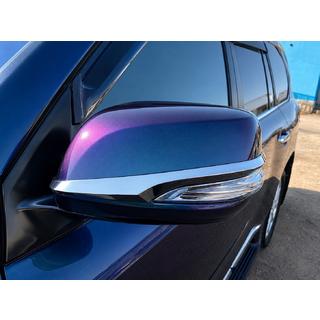 Накладки на Зеркала 2012-2021 (2 шт, Хром) Lexus LX570/450d 2008-2022 гг. фото 2