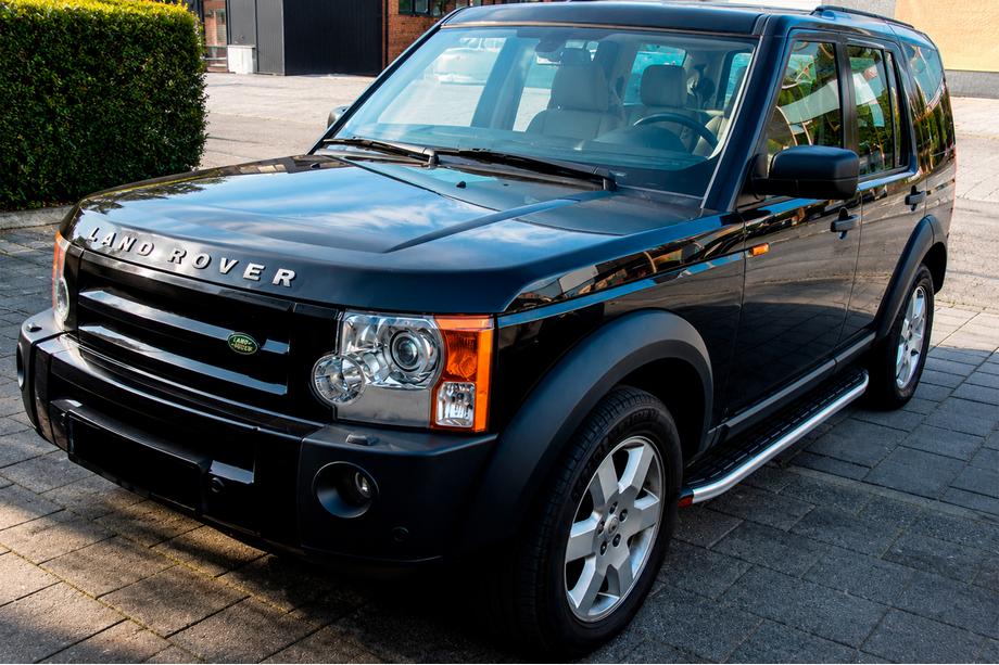 Land Rover Discovery III 2004–2009 гг. Боковые Подножки Fullmond (2 шт, алюминий) Image