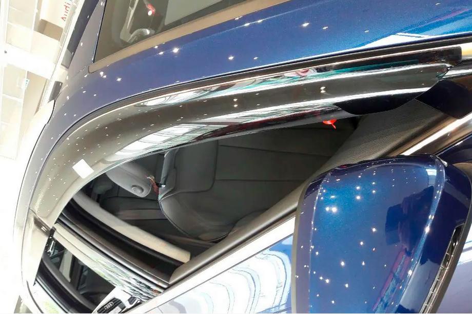 Audi A4 B9 2015-2024 гг. Ветровики (Avant, 4 шт, HIC) Image