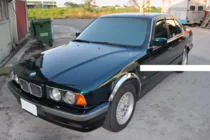 BMW 5 серия E34 1988-1995 гг. Ветровики на окна (4 шт, HIC) фото 1