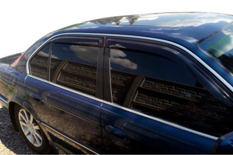 BMW 7 серия E38 1994-2001 гг. Ветровики на окна (4 шт, HIC) Фото 4