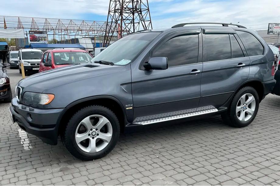 BMW X5 E53 1999–2006 гг. Ветровики на окна (4 шт, HIC) Image