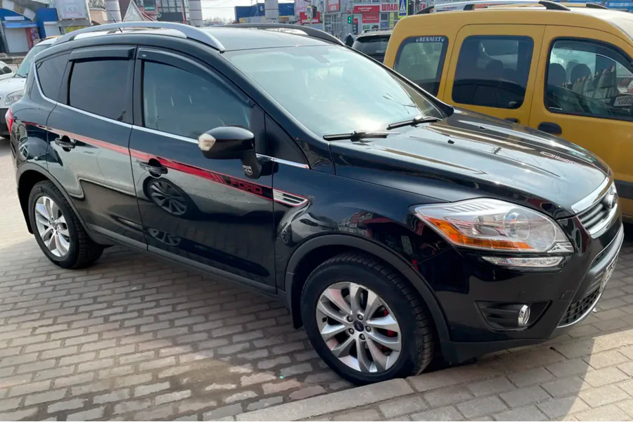 Ford Kuga 2008-2013 гг. Ветровики на окна (4 шт, HIC) Фото 1