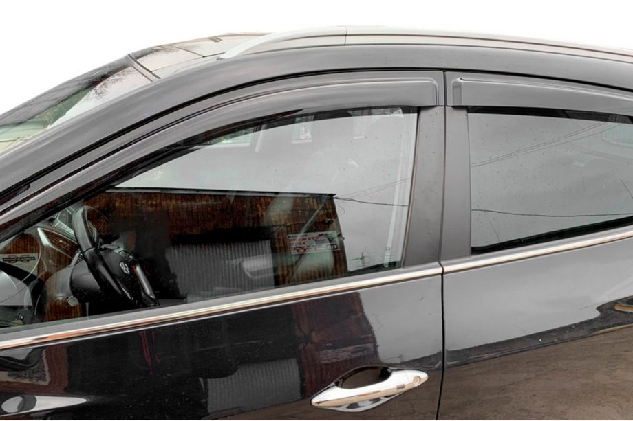 Hyundai IX-35 2010-2015 гг. Ветровики на окна (4 шт, HIC) Фото 3