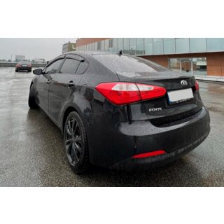 Ветровики SD (4 шт, HIC) Kia Cerato 3 2013-2018 гг. фото 2