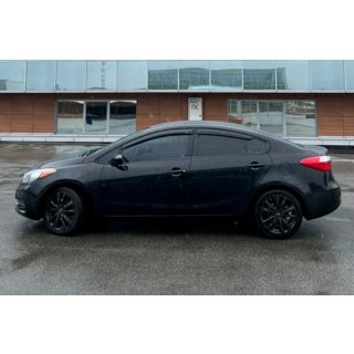 Ветровики SD (4 шт, HIC) Kia Cerato 3 2013-2018 гг. фото 1