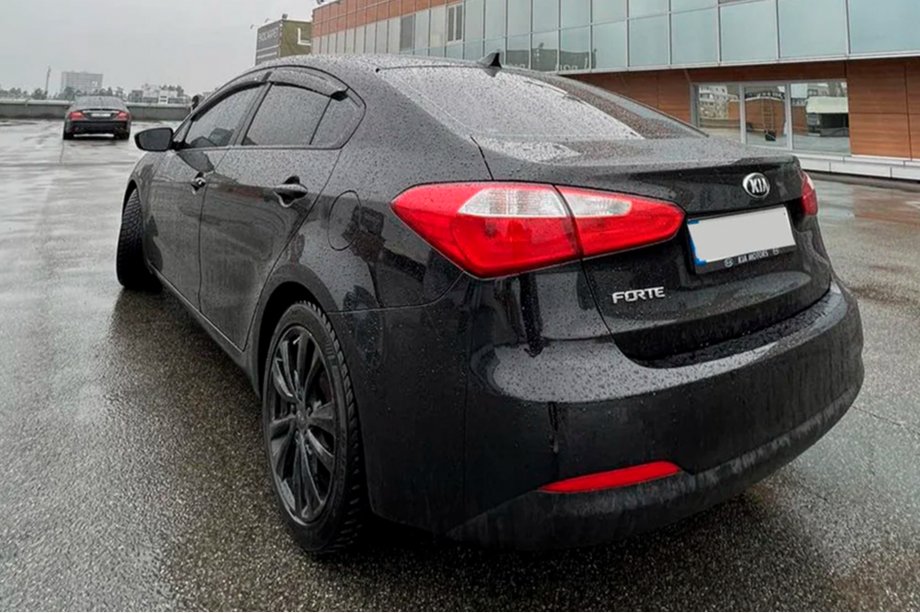 Kia Cerato 3 2013-2018 гг. Ветровики SD (4 шт, HIC) Фото 2