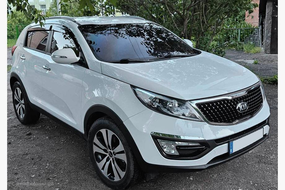 Kia Sportage 2010-2015 гг. Ветровики на окна (4 шт, HIC) Фото 5