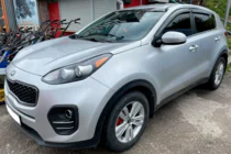 Kia Sportage 2015-2021 гг. Ветровики на окна (4 шт, HIC) фото 1