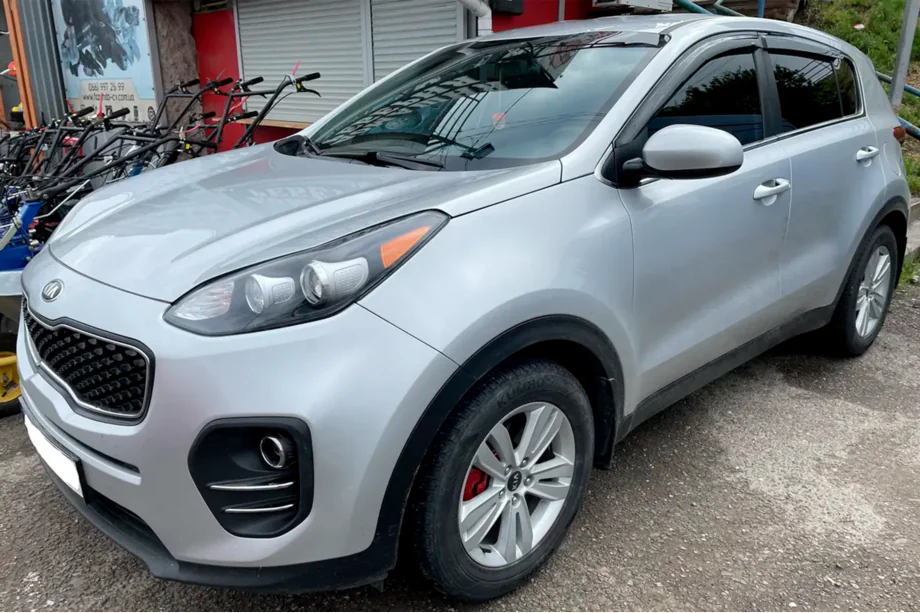 Kia Sportage 2015-2021 гг. Ветровики на окна (4 шт, HIC) Image