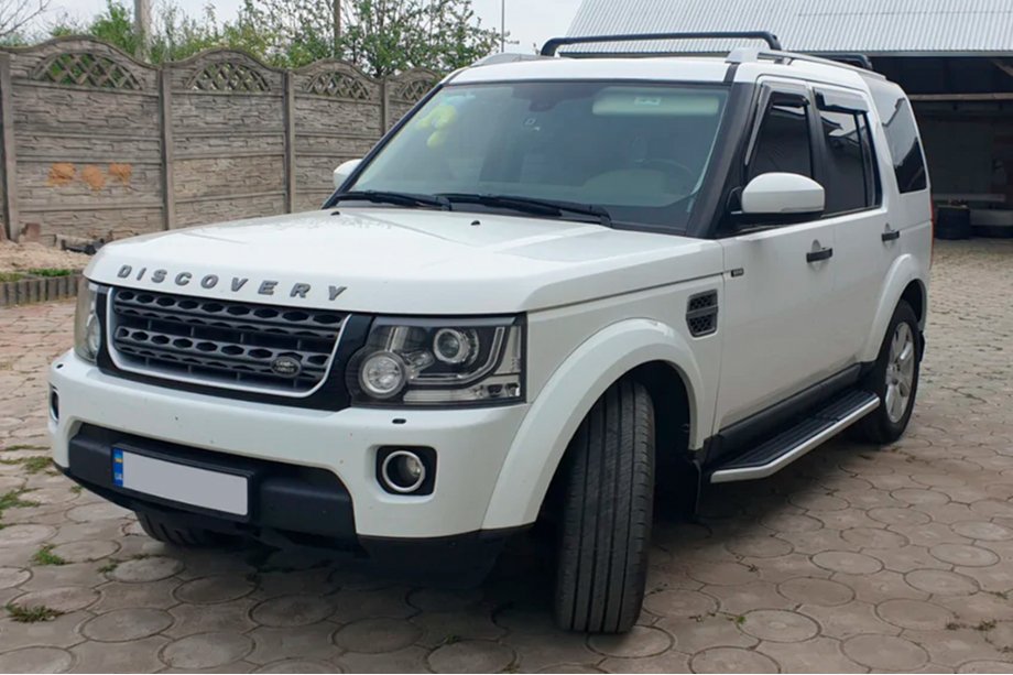 Land Rover Discovery IV 2009-2017 гг. Ветровики на окна (4 шт, HIC) Фото 10