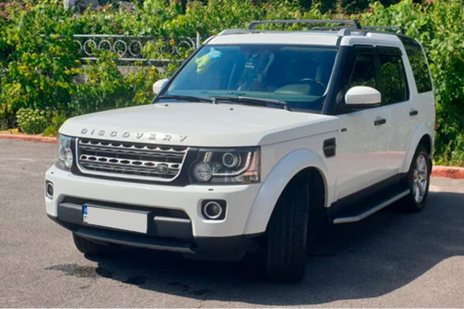 Land Rover Discovery IV 2009-2017 гг. Ветровики на окна (4 шт, HIC) Фото 12