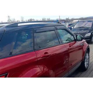 Ветровики на окна (4 шт, HIC) Range Rover Evoque 2012-2018 гг. фото 3