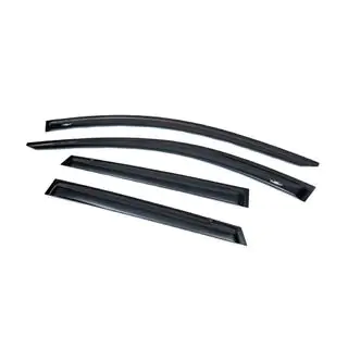 Ветровики на окна (4 шт, HIC) Mazda CX-5 2012-2017 гг. фото 3