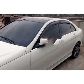 Ветровики SD (4 шт, HIC) Mercedes C-class W204 2007-2015 гг. фото 2