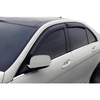 Ветровики SD (4 шт, HIC) Mercedes C-class W204 2007-2015 гг. фото 1