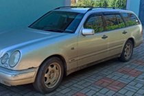 Mercedes E-class W210 1995-2002 гг. Ветровики SW (4 шт, HIC) фото 5
