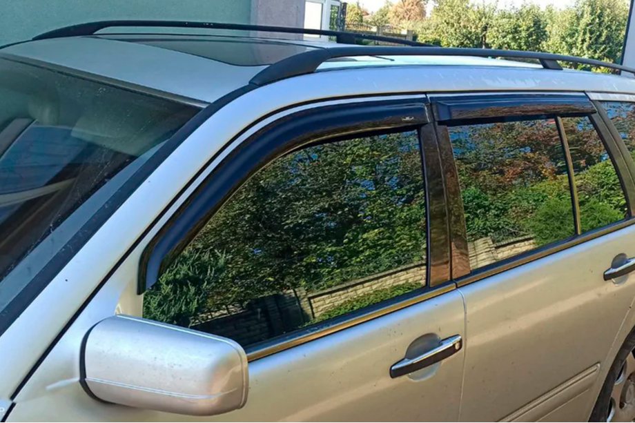 Mercedes E-class W210 1995-2002 гг. Ветровики SW (4 шт, HIC) Image