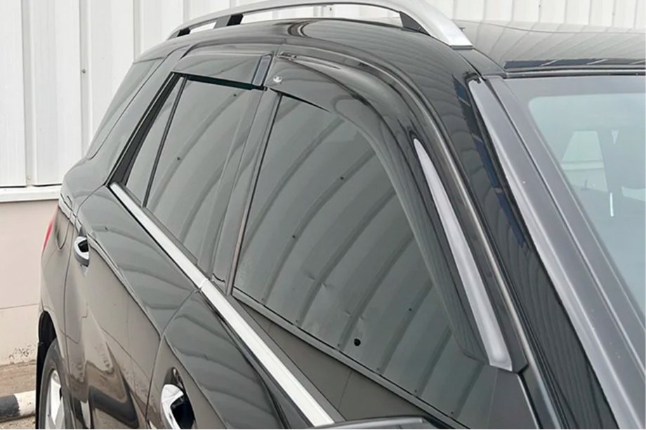 Mercedes GLE/ML class W166 2011-2018 гг. Ветровики на окна (4 шт, HIC) Image