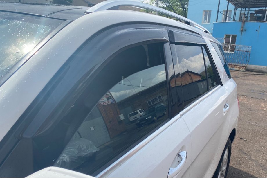 Mercedes GLE/ML class W166 2011-2018 гг. Ветровики на окна (4 шт, HIC) Фото 6