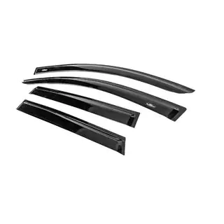 Ветровики для 7-местного (4 шт, HIC) Nissan Qashqai 2007-2010 гг. фото 2
