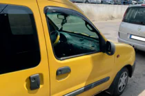 Renault Kangoo 1998-2008 гг. Ветровики на окна 8 см (2 шт, HIC) фото 2